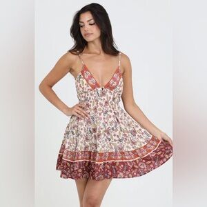 NWT - Angie Twist Front Tiered Sundress - Size M